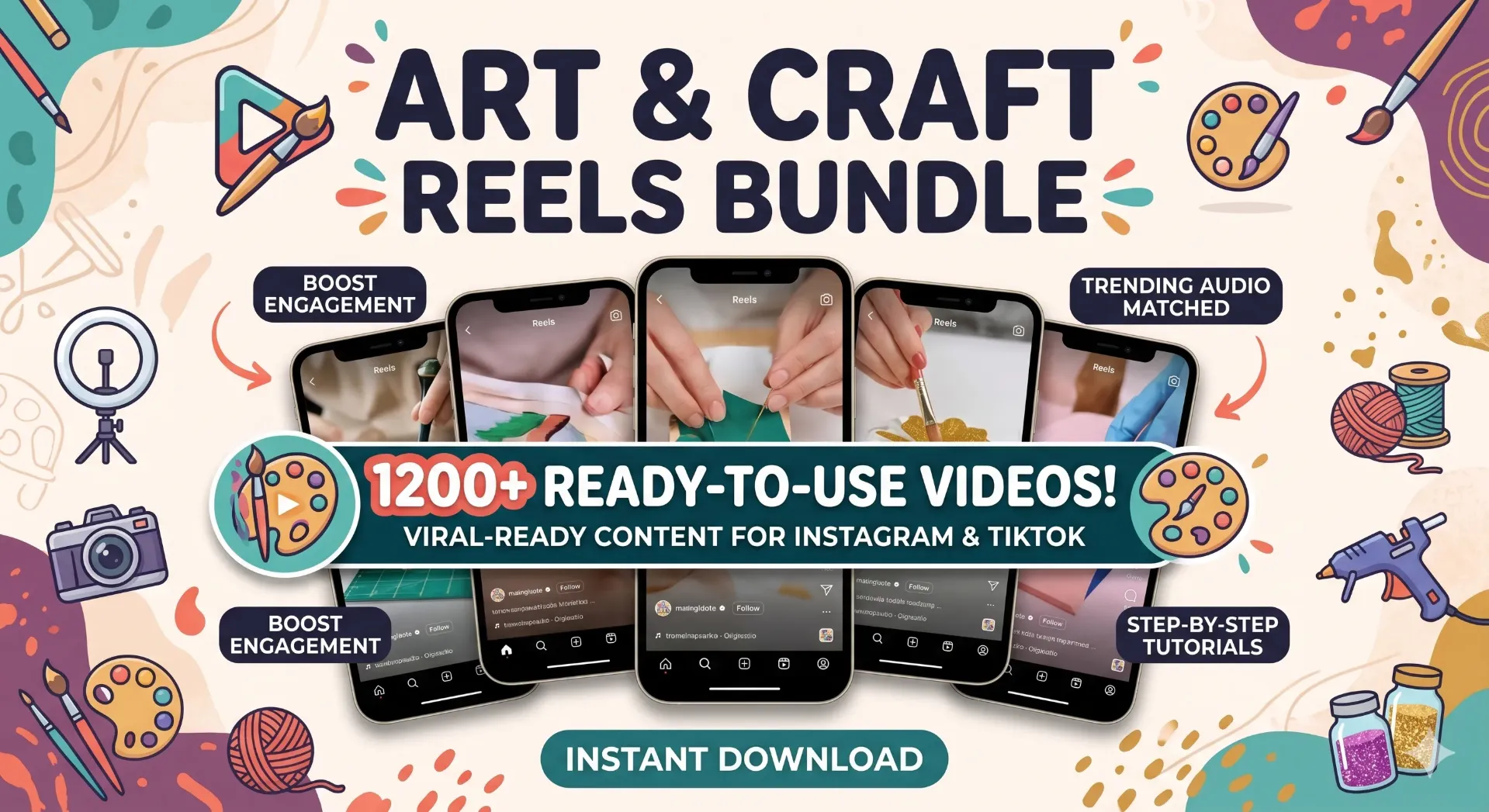 Art & Craft Reels Bundle
